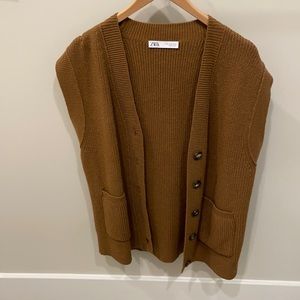 Zara knit sweater vest